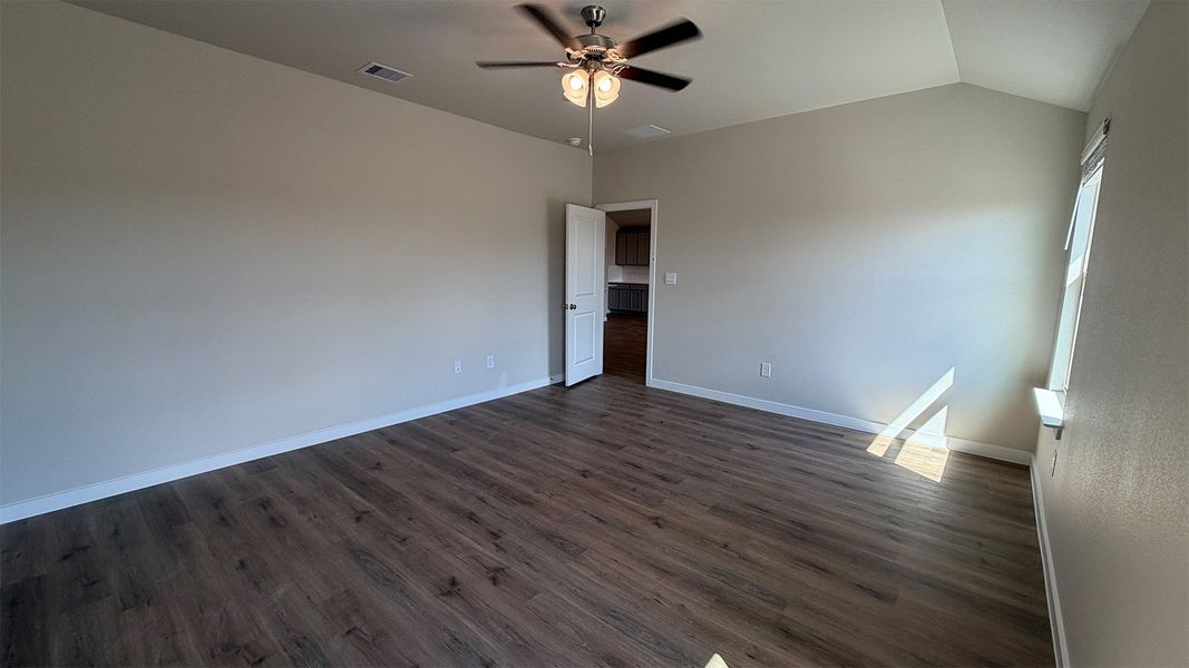 Spacious, unfurnished interior of a new home in The Lakes Northwest, Robstown (Image 29).