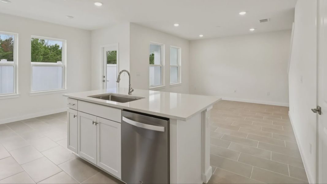 Furnished interior view inside a new home in Cyrene at Harmony, St. Cloud (Image 12).