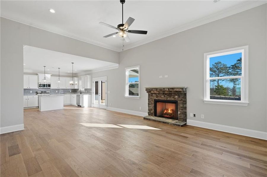 Spacious, unfurnished interior of a new home in , Ball Ground (Image 25).