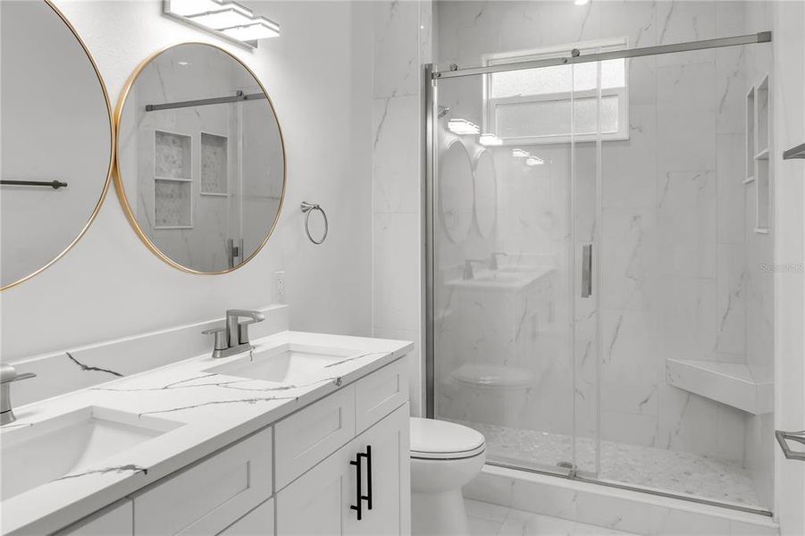 Furnished interior view inside a new home in , Orlando (Image 8).