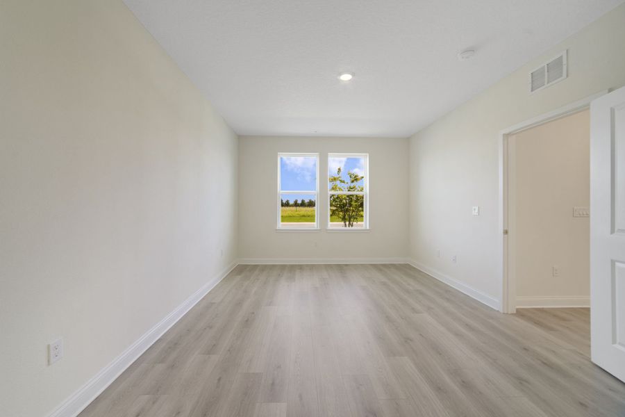 Spacious, unfurnished interior of a new home in Gatherings® of Lake Nona, Orlando (Image 24). Spacious, unfurnished interior of a new home in Gatherings® of Lake Nona, Orlando (Image 24).