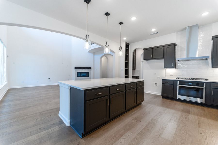 Furnished interior view inside a new home in Sonoma Verde, Rockwall (Image 9).