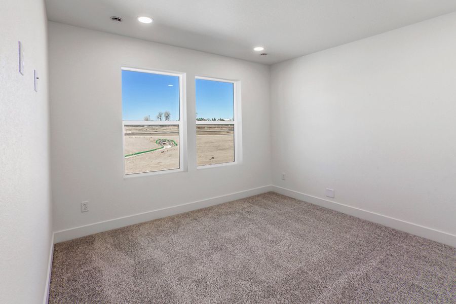 Spacious, unfurnished interior of a new home in Prairie Song, Windsor (Image 36). Spacious, unfurnished interior of a new home in Prairie Song, Windsor (Image 36).