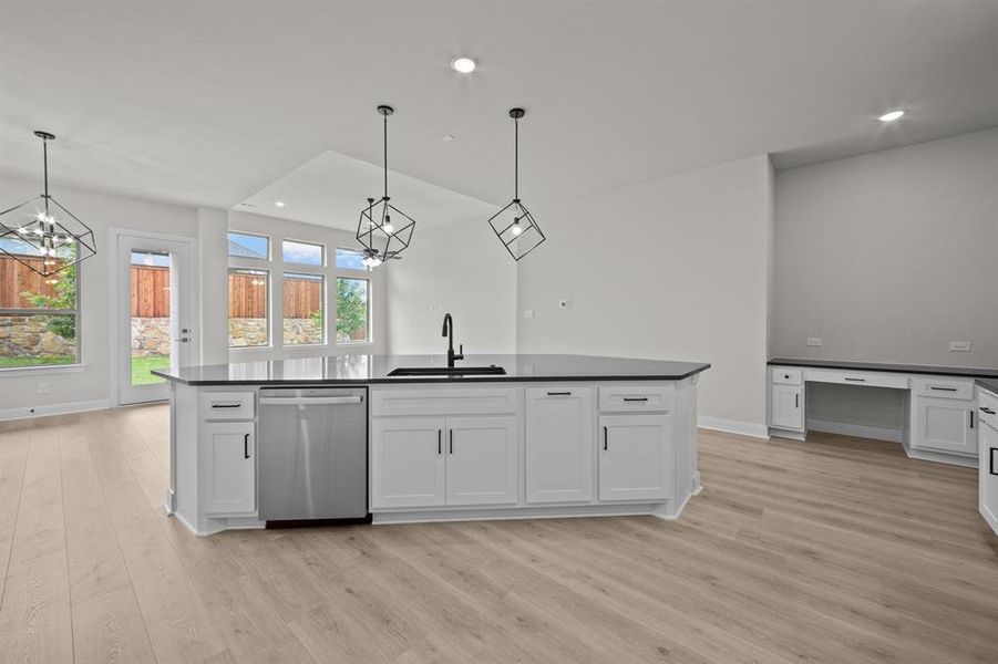 Furnished interior view inside a new home in Walsh Classic, Aledo (Image 10). Furnished interior view inside a new home in Walsh Classic, Aledo (Image 10).