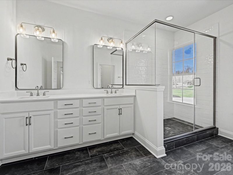 Furnished interior view inside a new home in , Monroe (Image 12).