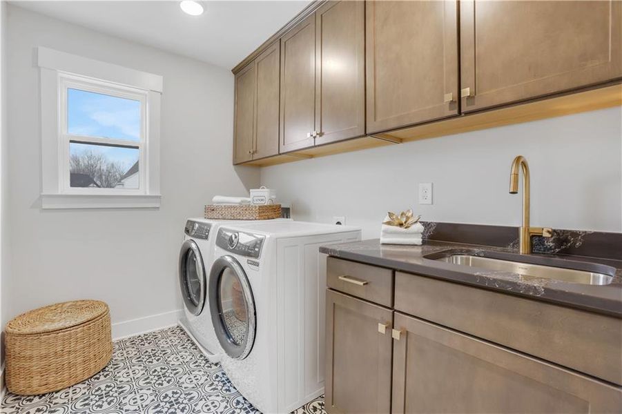 Furnished interior view inside a new home in Villas at Dawsonville, Dawsonville (Image 36).