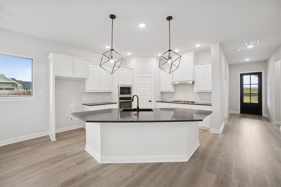 Furnished interior view inside a new home in Talia – Garden Series, Mesquite (Image 5). Furnished interior view inside a new home in Talia – Garden Series, Mesquite (Image 5).
