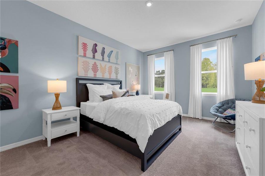 Furnished interior view inside a new home in Green Leaf, West Melbourne (Image 26).