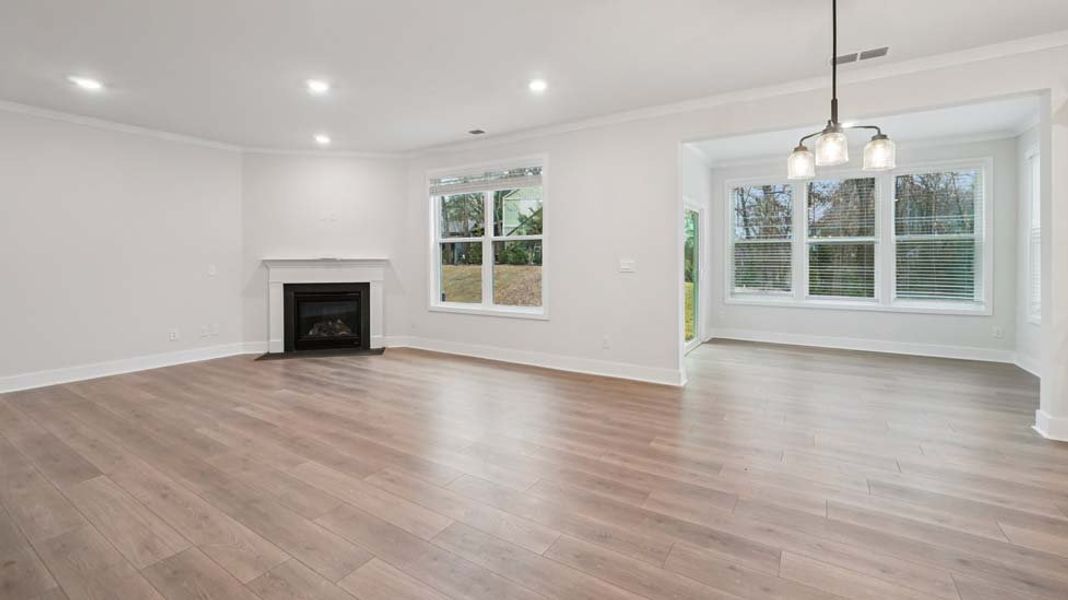 Spacious, unfurnished interior of a new home in Oak Grove Hill, Huntersville (Image 11). Spacious, unfurnished interior of a new home in Oak Grove Hill, Huntersville (Image 11).