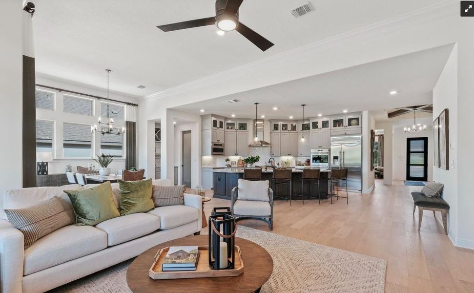 REPRESENTATIVE PHOTO: OPEN, LIGHT, BRIGHT WITH 12 FT CEILINGS AT LIVING AND DINING AREAS. REPRESENTATIVE PHOTO: OPEN, LIGHT, BRIGHT WITH 12 FT CEILINGS AT LIVING AND DINING AREAS.