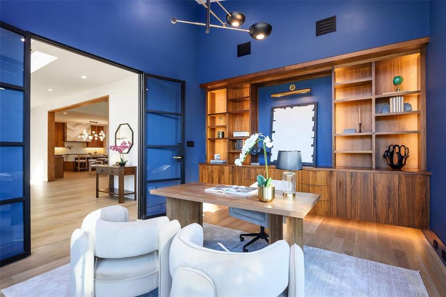 Furnished interior view inside a new home in , Dallas (Image 6).