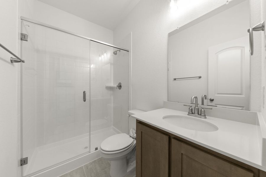 Furnished interior view inside a new home in The Reserve at Spiritas Ranch, Little Elm (Image 12).