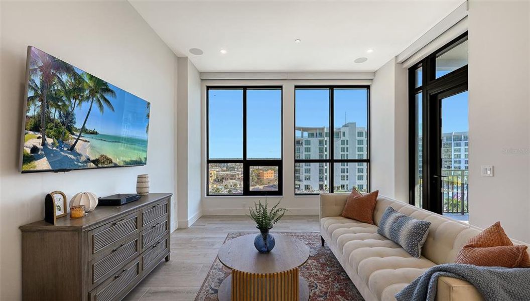Furnished interior view inside a new home in , Sarasota (Image 27).