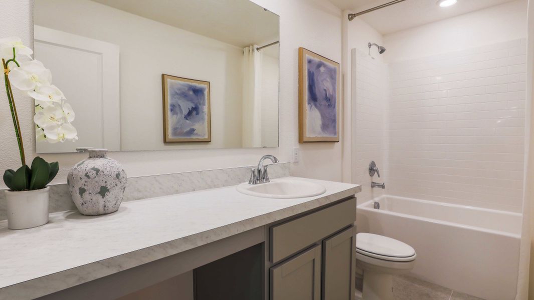 Representative furnished interior of a home built from the Iris by Maronda Homes in Coastal Communities, Edgewater (Image 19).