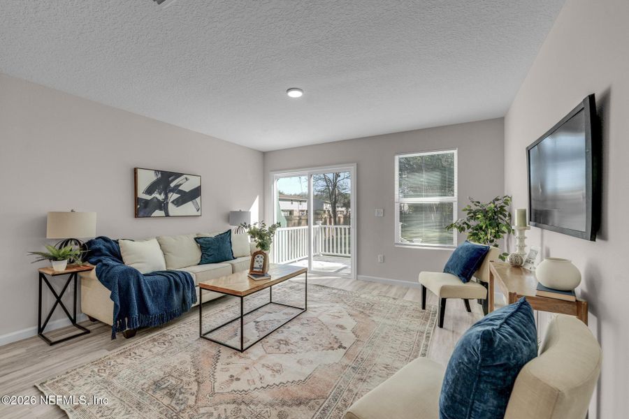 Furnished interior view inside a new home in , Jacksonville (Image 15).