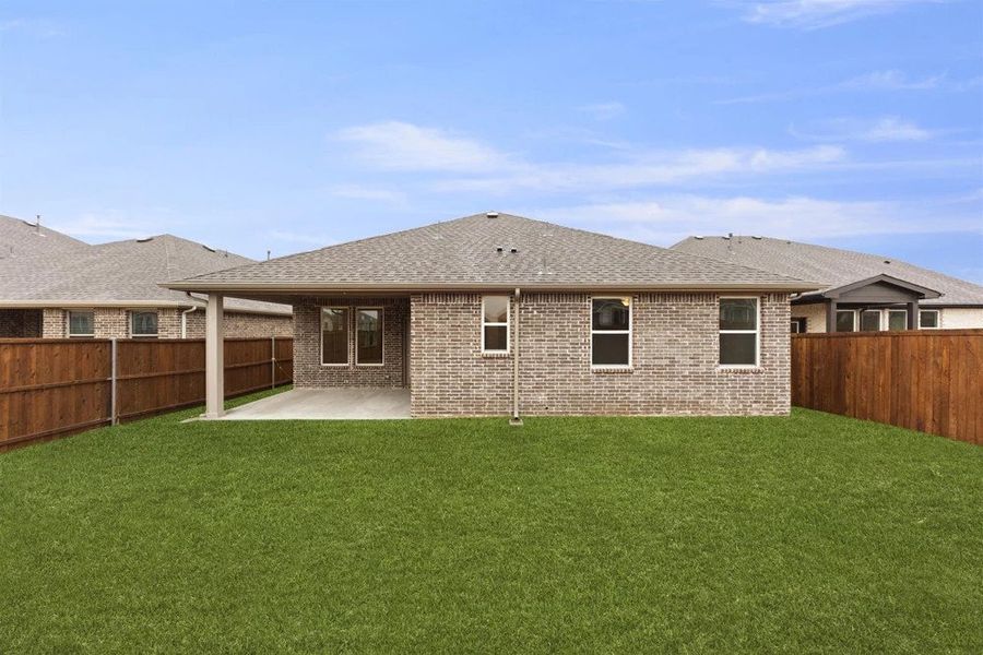 Crockett Home Plan Back Yard by Ashton Woods Crockett Home Plan Back Yard by Ashton Woods