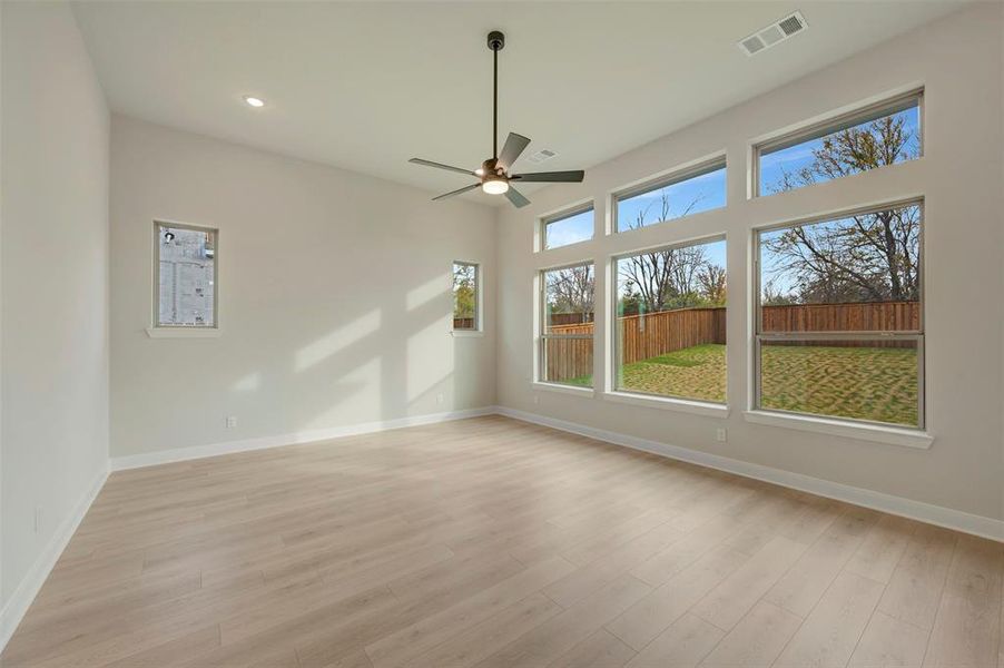Spacious, unfurnished interior of a new home in Northshore at Lakewood Village - Estate Series, Lakewood Village (Image 24).