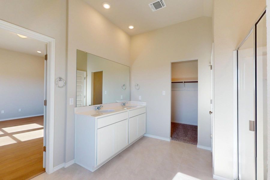 Furnished interior view inside a new home in Carillon, Manor (Image 12). Furnished interior view inside a new home in Carillon, Manor (Image 12).