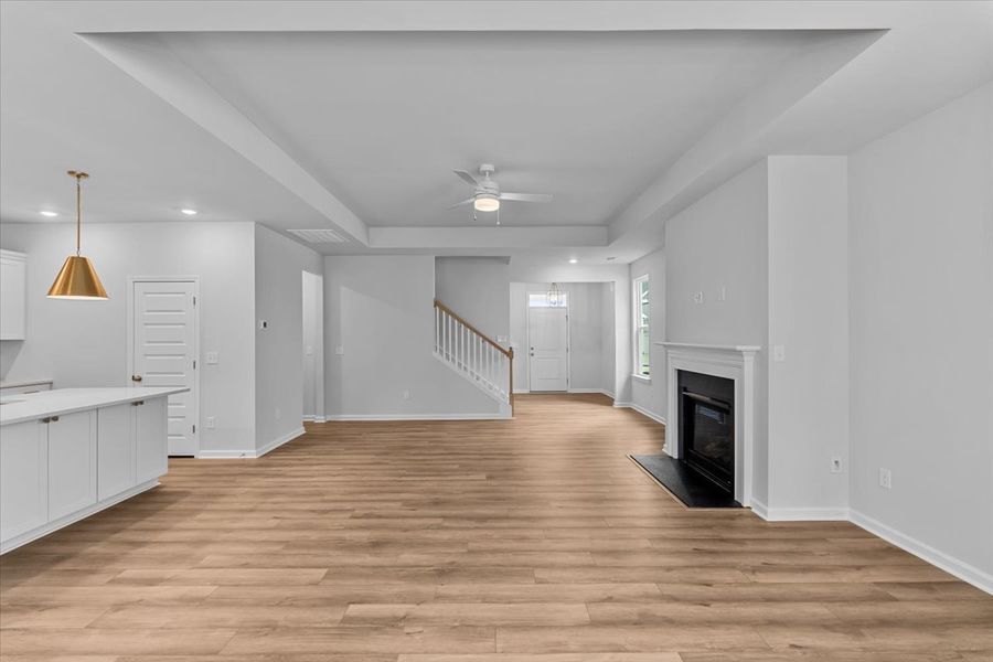 Spacious, unfurnished interior of a new home in Fieldstone, Lexington (Image 26). Spacious, unfurnished interior of a new home in Fieldstone, Lexington (Image 26).