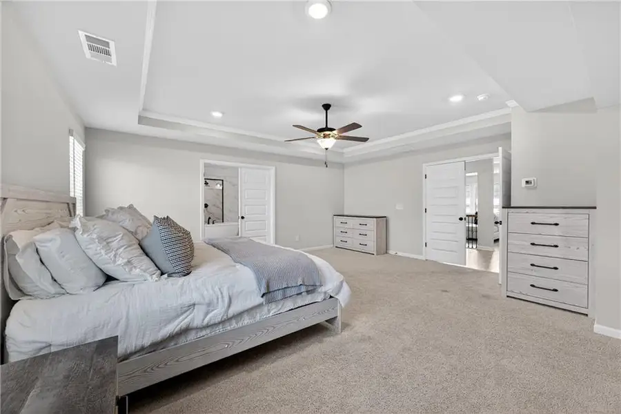 Furnished interior view inside a new home in , Stockbridge (Image 34).