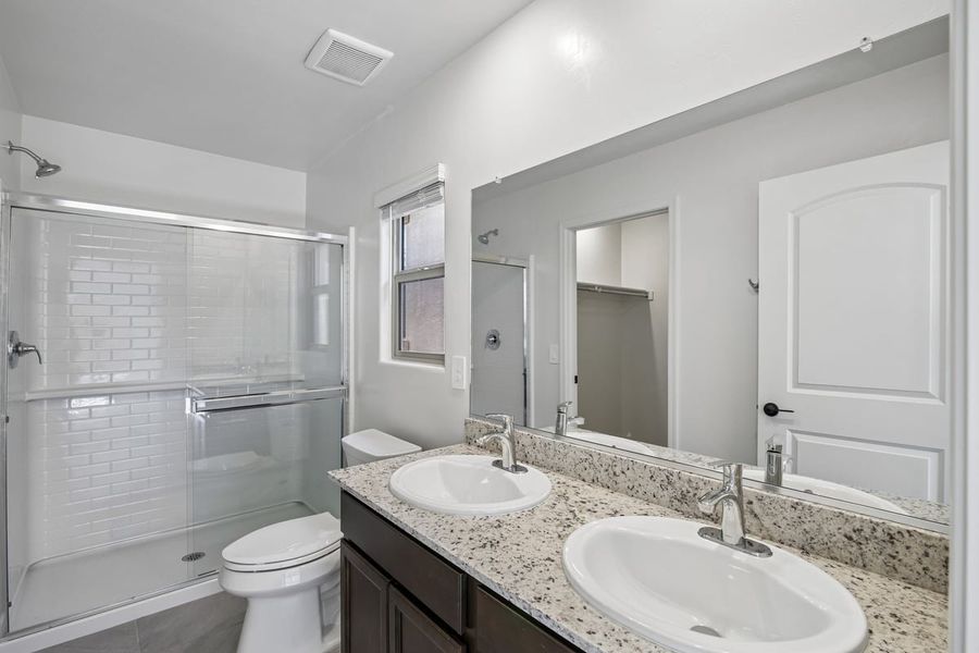Furnished interior view inside a new home in The Landings at Rancho Del Lago, Vail (Image 5).