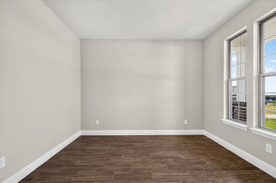 Spacious, unfurnished interior of a new home in The Ranches at Valley View, Springtown (Image 49).