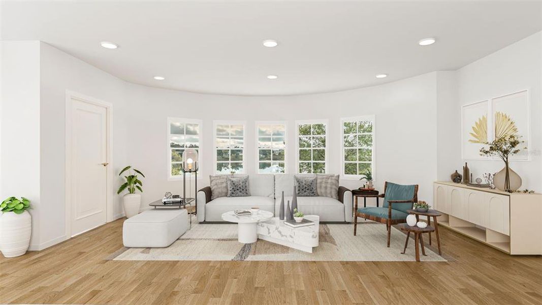 Furnished interior view inside a new home in , Haines City (Image 4). Furnished interior view inside a new home in , Haines City (Image 4).