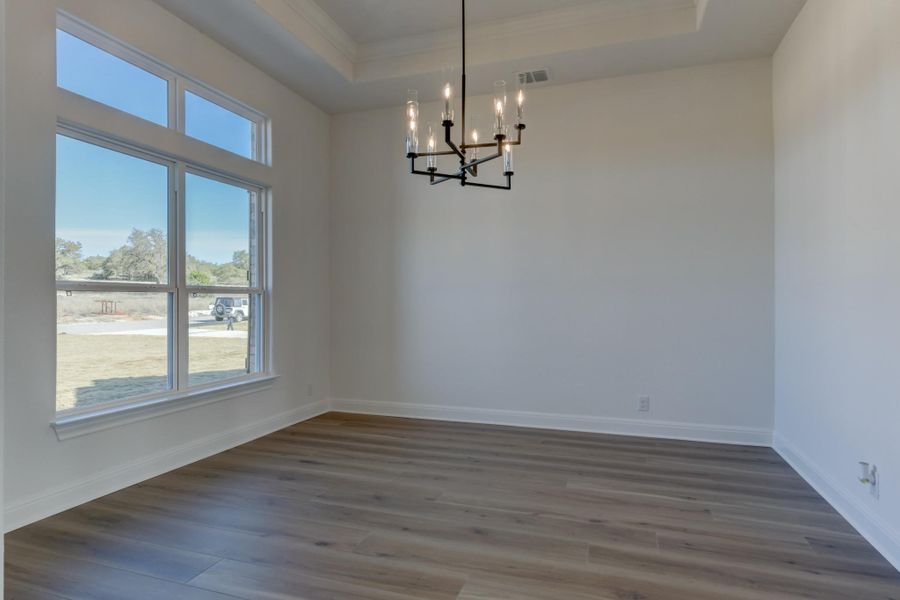 Representative unfurnished interior of a home built from the Kylie by Ashton Woods in Waldsanger, New Braunfels (Image 11). Representative unfurnished interior of a home built from the Kylie by Ashton Woods in Waldsanger, New Braunfels (Image 11).