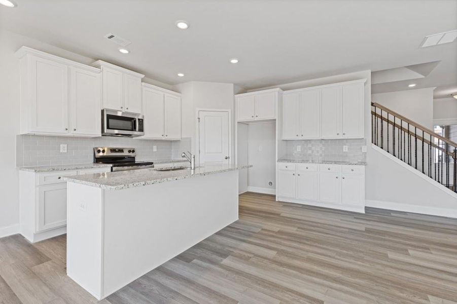 Furnished interior view inside a new home in , Dacula (Image 5).