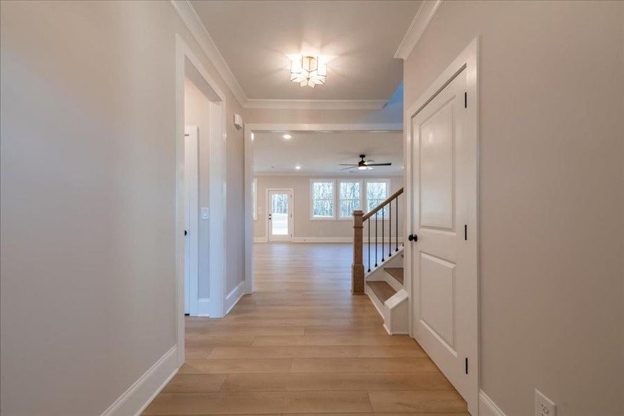 Spacious, unfurnished interior of a new home in Autumn Brook, Canton (Image 51).