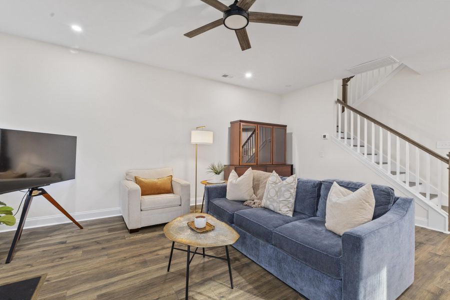 Furnished interior view inside a new home in , Johns Island (Image 16).