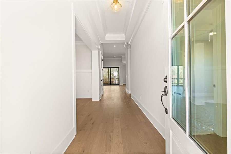 Spacious, unfurnished interior of a new home in Horizon at Laurel Canyon, Canton (Image 17).