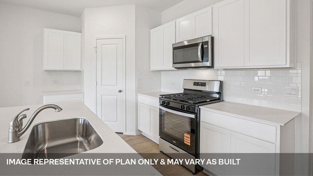 Furnished interior view inside a new home in Carillon, Manor (Image 8).
