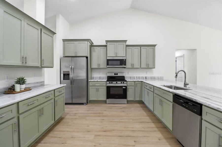 Furnished interior view inside a new home in , Weeki Wachee (Image 8).