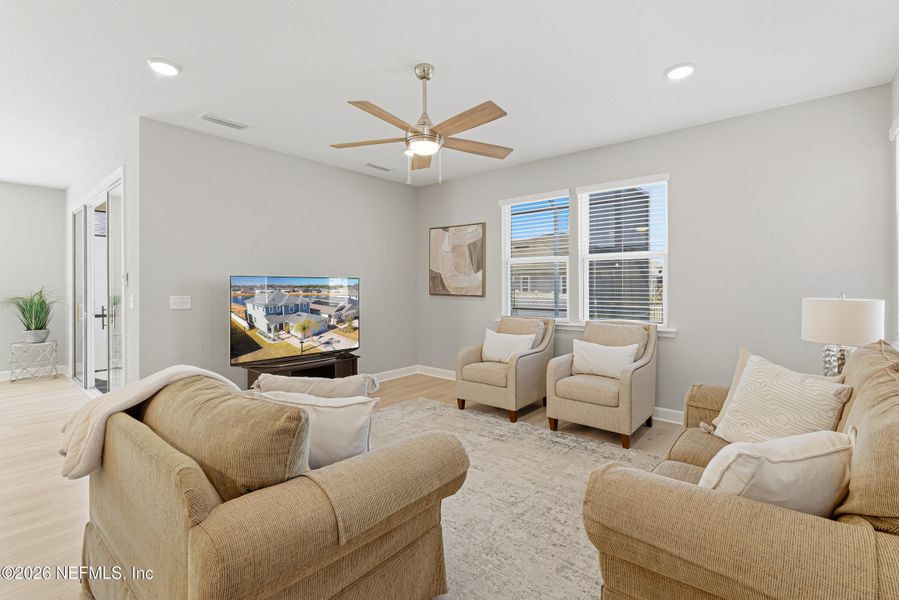 Furnished interior view inside a new home in , St. Augustine (Image 51).