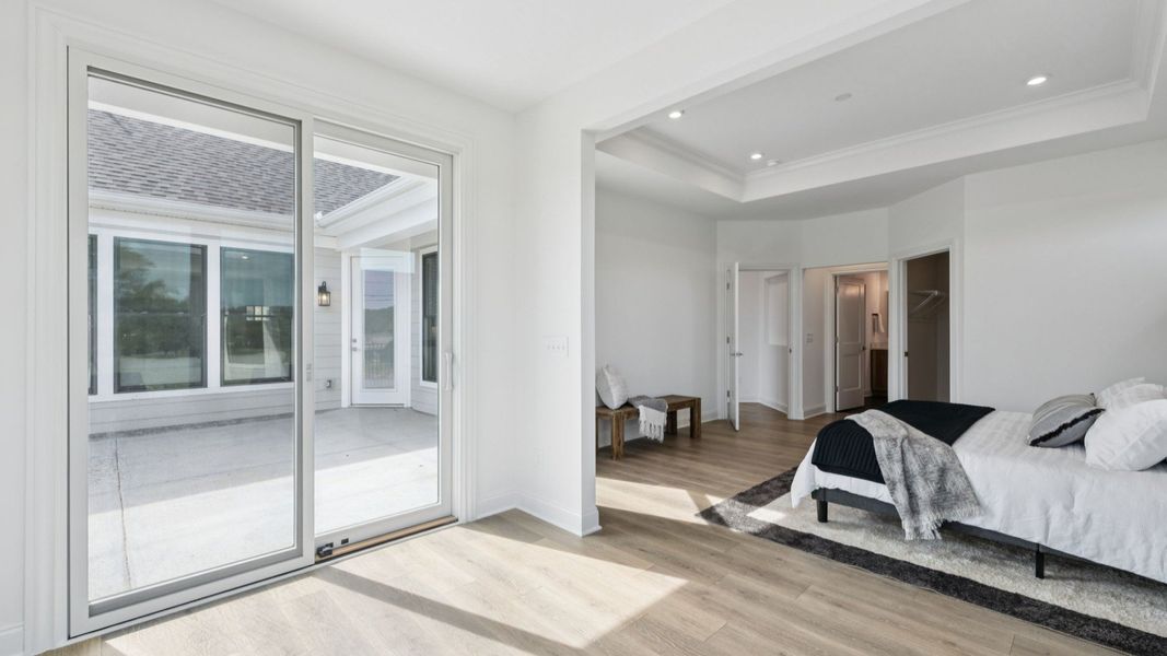 Furnished interior view inside a new home in The Courtyards at Stewarts Creek, Smyrna (Image 34).