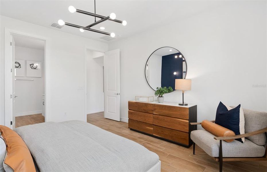 Furnished interior view inside a new home in Bridgewalk, St. Cloud (Image 12).