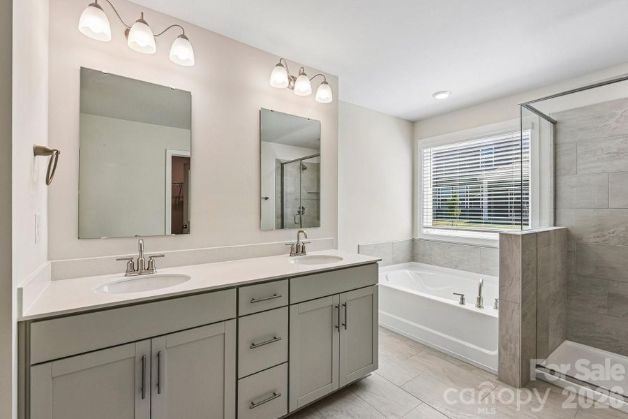 Furnished interior view inside a new home in Westport, York (Image 10).