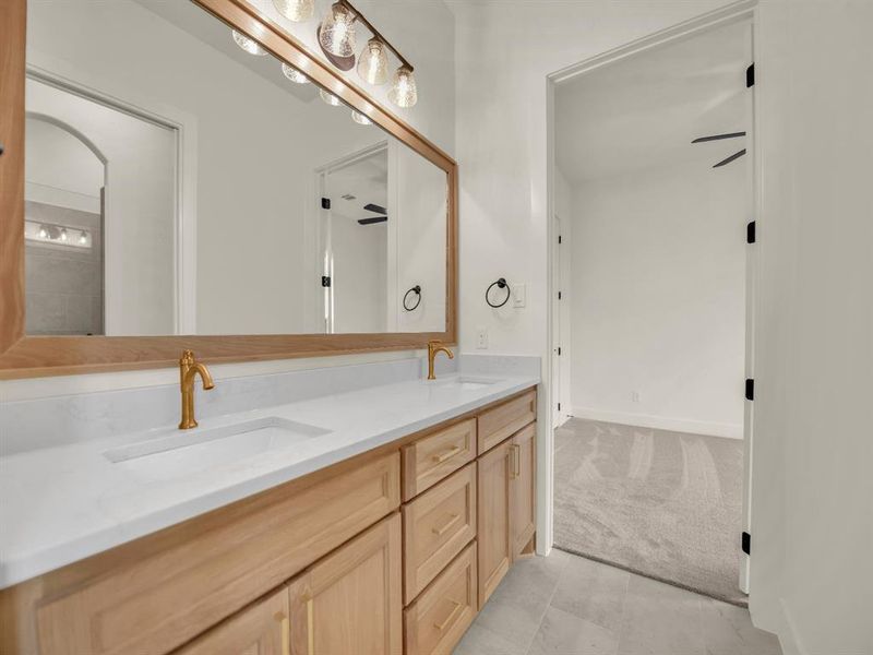 Furnished interior view inside a new home in , Decatur (Image 37).