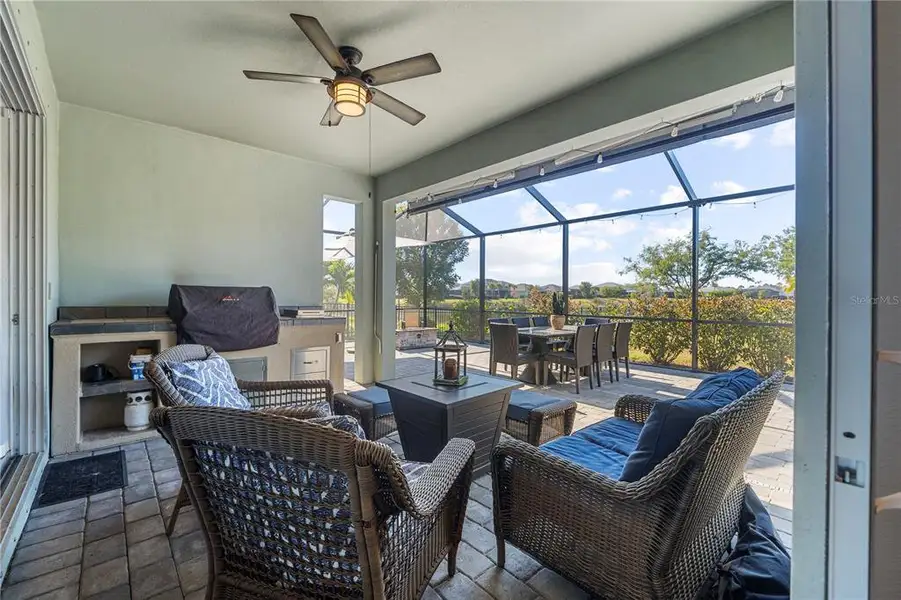 Furnished interior view inside a new home in , Punta Gorda (Image 36).