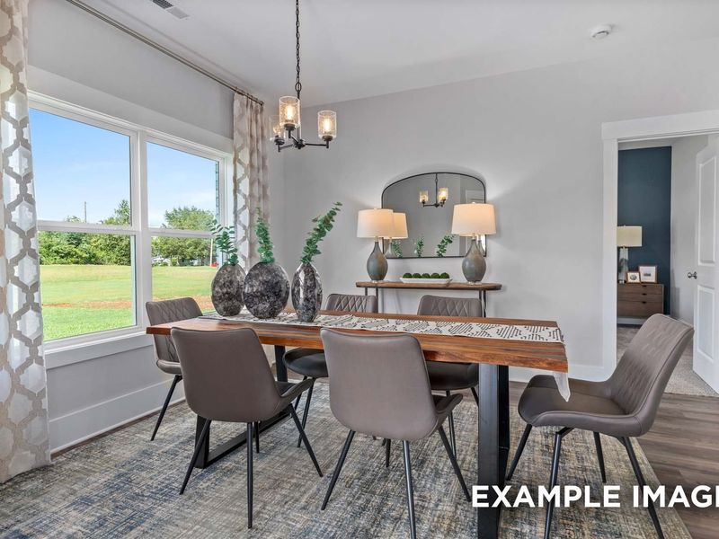 Representative furnished interior of a home built from the The Franklin C by Davidson Homes LLC in Retreat at North Main, Lillington (Image 17).