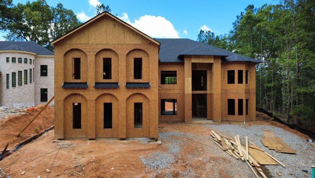 In-progress construction of a new home in , Fairburn, GA (Image 5). In-progress construction of a new home in , Fairburn, GA (Image 5).