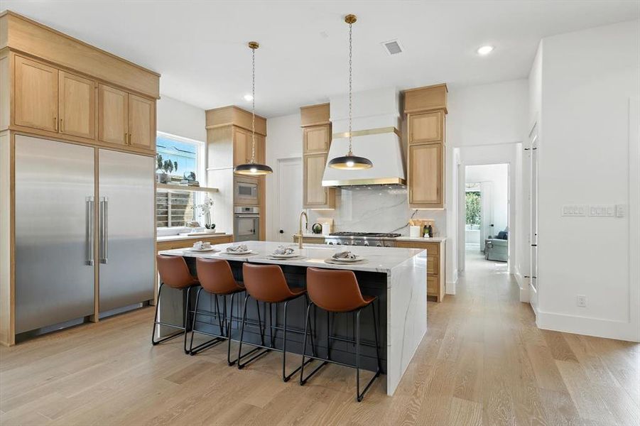 Furnished interior view inside a new home in , Dallas (Image 6). Furnished interior view inside a new home in , Dallas (Image 6).