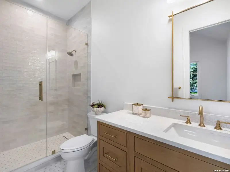 Furnished interior view inside a new home in , Alamo Heights (Image 30).