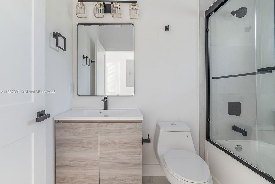 Furnished interior view inside a new home in , Dania Beach (Image 9). Furnished interior view inside a new home in , Dania Beach (Image 9).