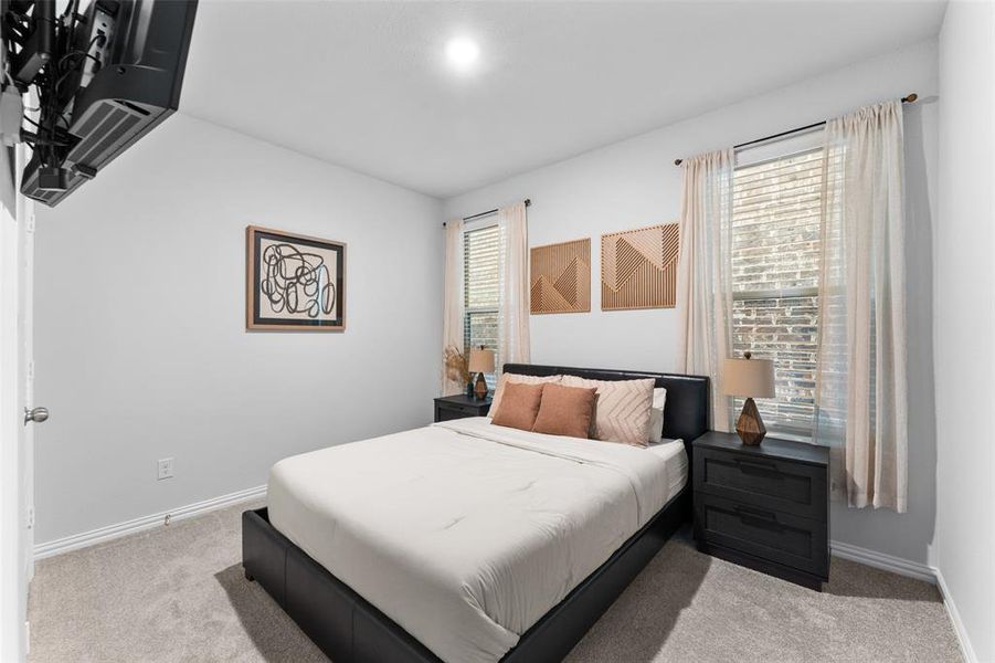 Furnished interior view inside a new home in Tenison Village at Buckner Terrace, Dallas (Image 19). Furnished interior view inside a new home in Tenison Village at Buckner Terrace, Dallas (Image 19).