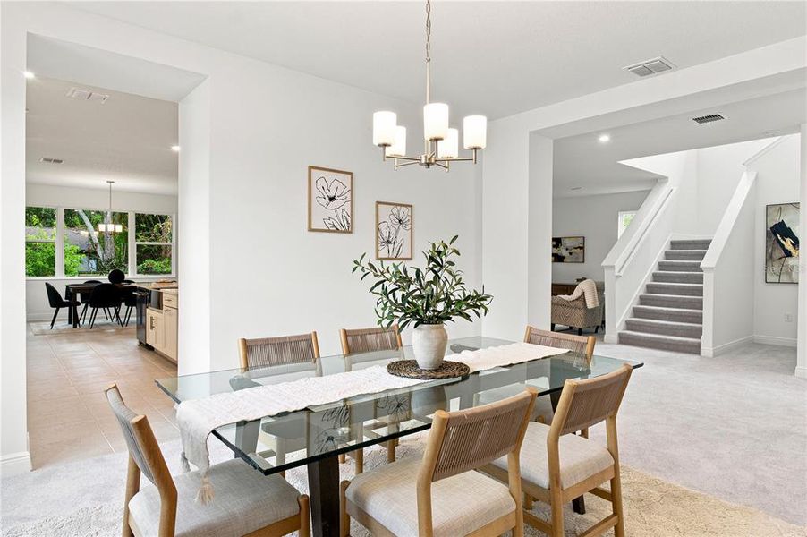Furnished interior view inside a new home in , Tampa (Image 14).