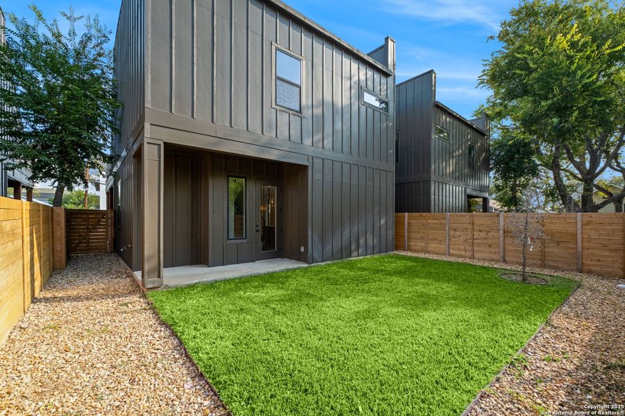 Exterior details and patio area of a home in , San Antonio (Image 3). Exterior details and patio area of a home in , San Antonio (Image 3).