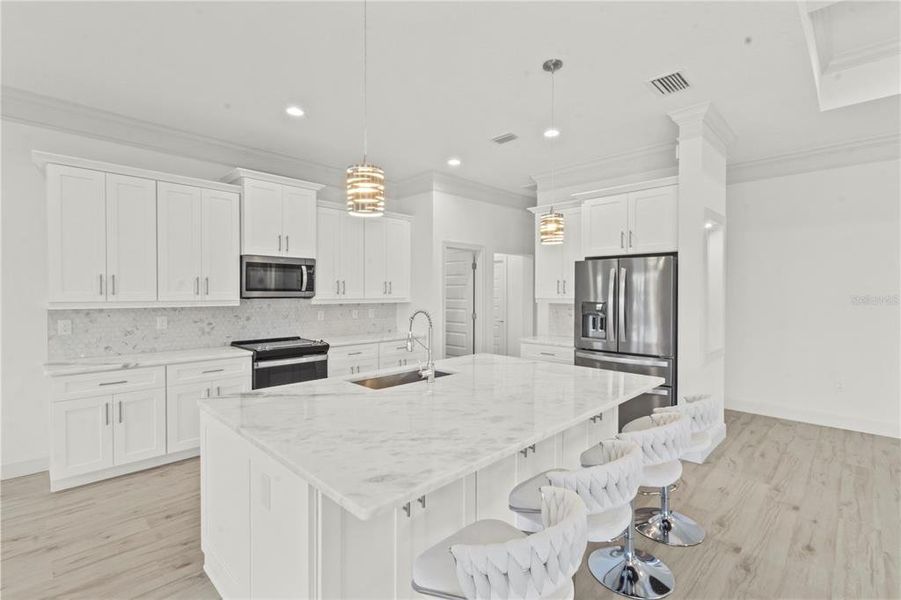 Furnished interior view inside a new home in , Port Charlotte (Image 7).