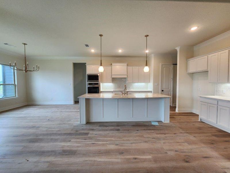Furnished interior view inside a new home in Rocky Top, Krum (Image 10).